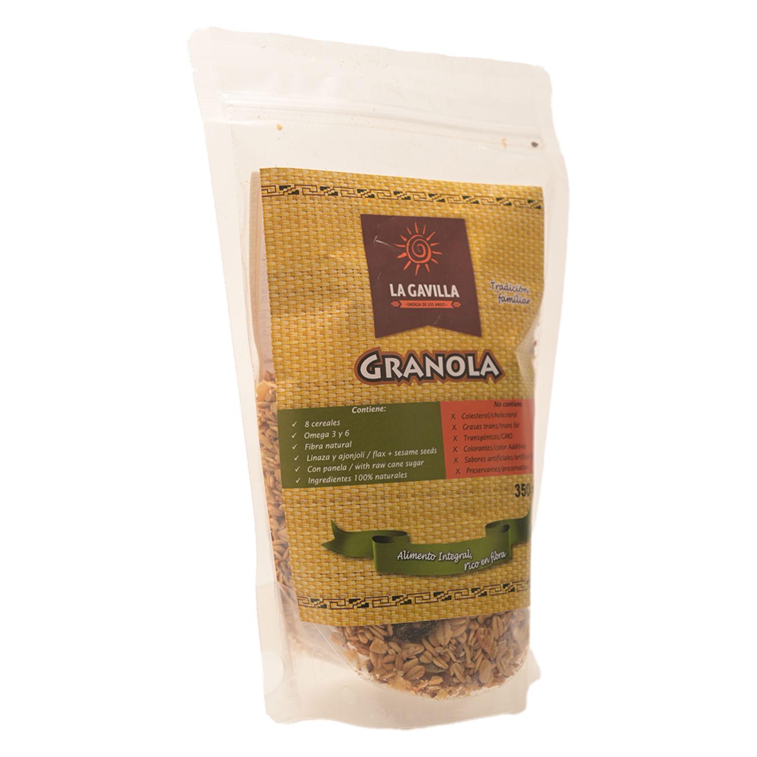 Granola Empacada LA GAVILLA 350 G