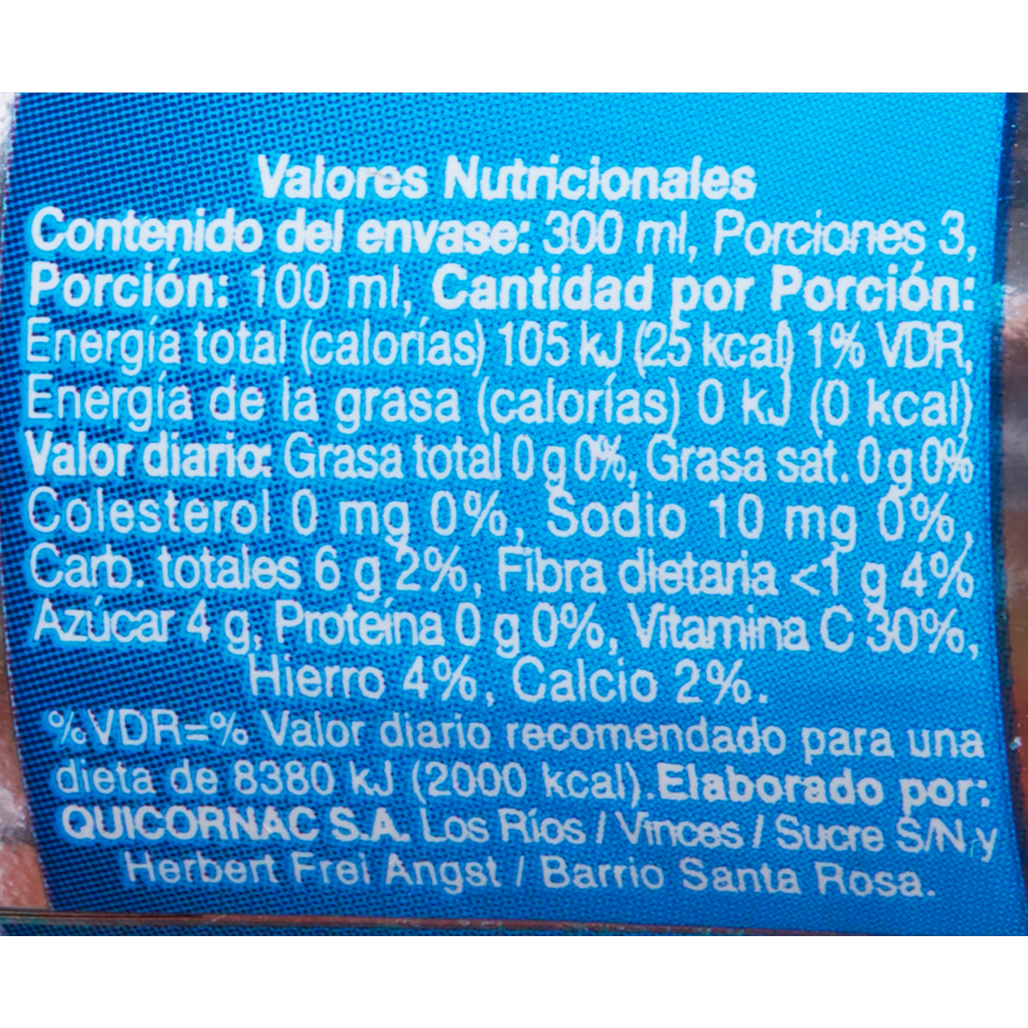 Néctar De Durazno SUNNY Botella