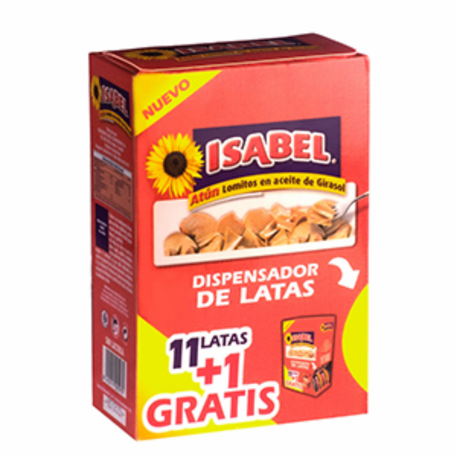 Atún En Aceite De Girasol 12 Pack ISABEL 960 g